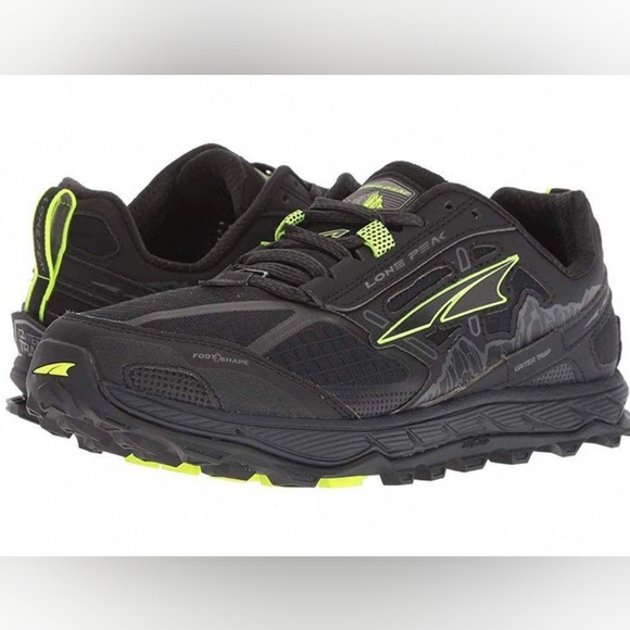Altra Shoes - Altra Lone Peak 4.5 - Black 8.5